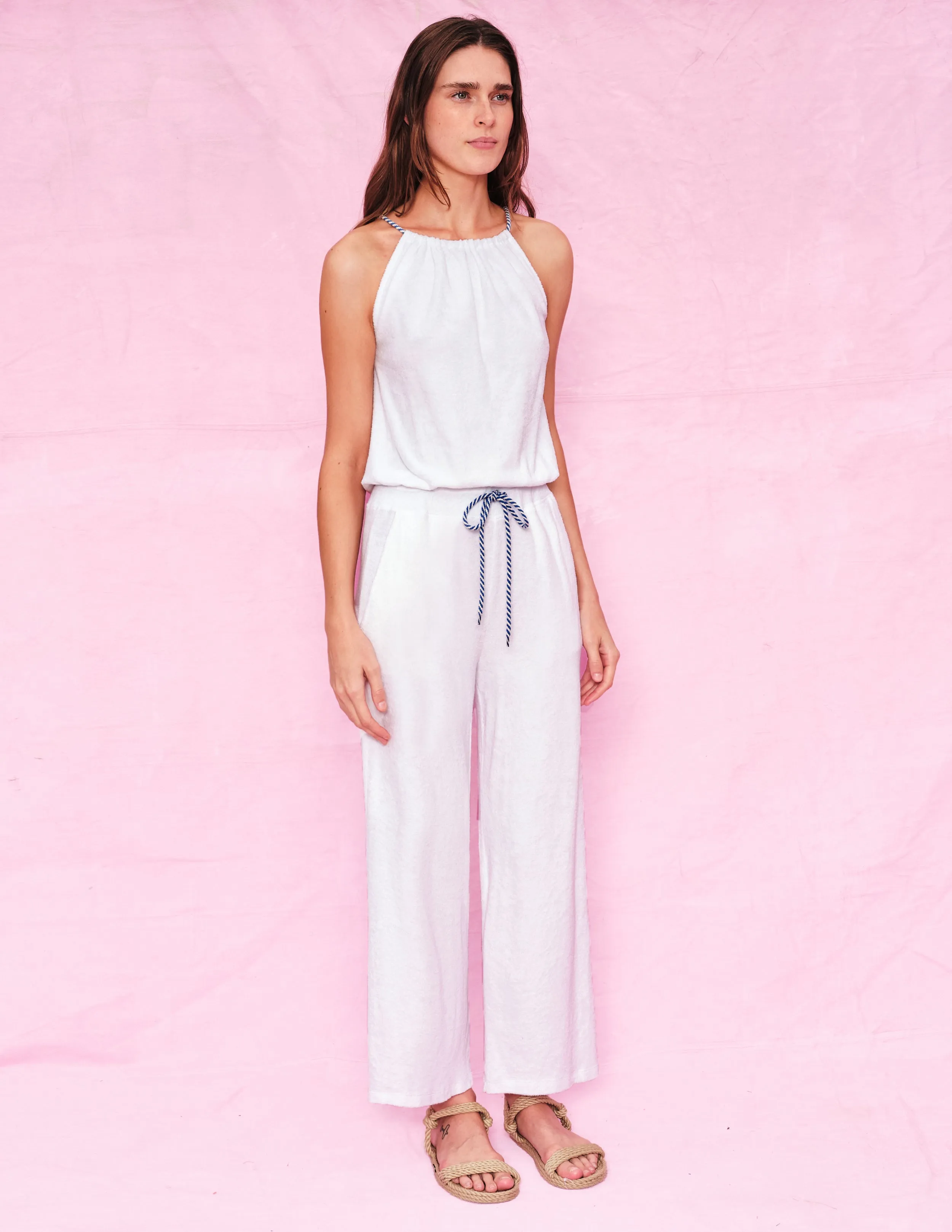 Sundry Bubble Tank Top in White sold by Sundry product image thumbnail 3