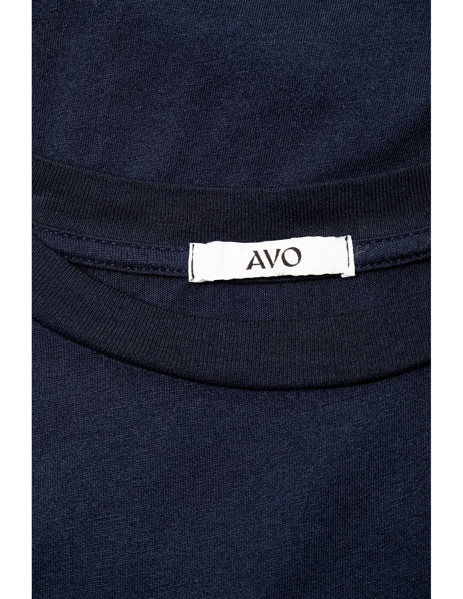 Butter Soft Short Sleeve Crew in Navy sold by Sundry product image thumbnail 5
