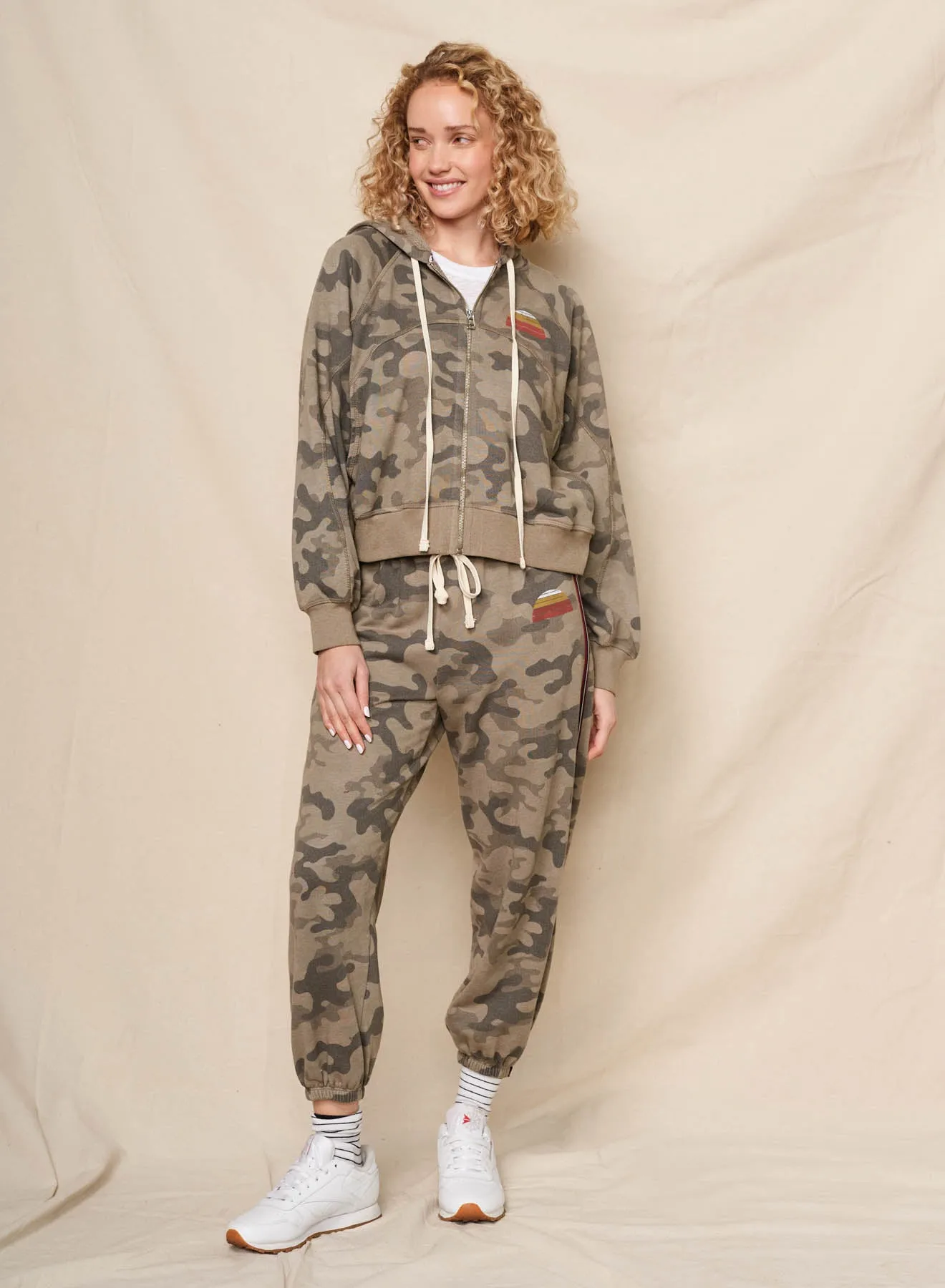 Sundry Golden Hour Horizon Hoodie & Golden Hour Sweatpant in Fern sold by Sundry product image thumbnail 3