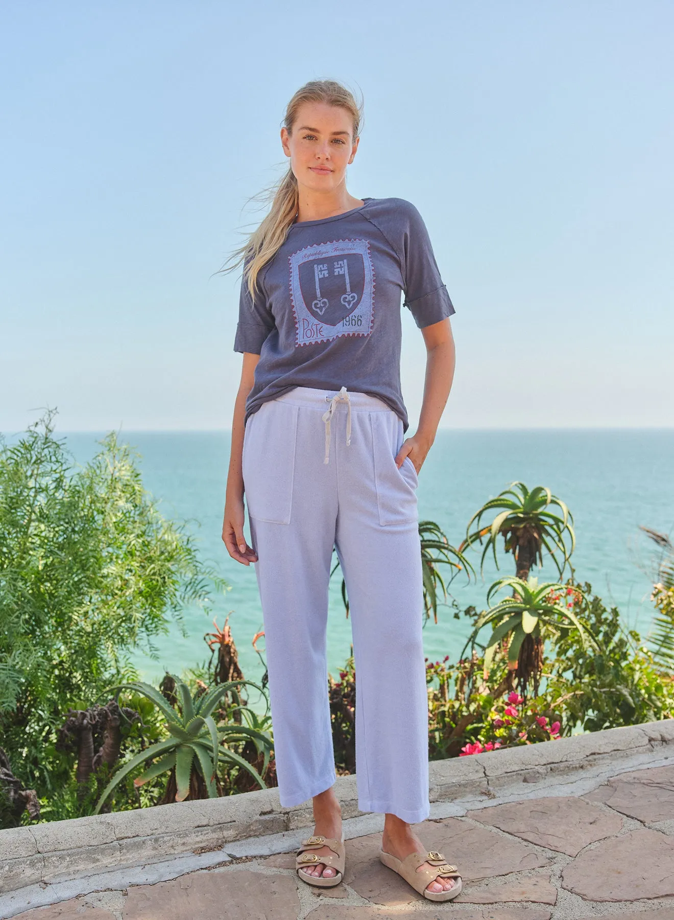Sundry Sport Sweatpant in Sea Breeze sold by Sundry