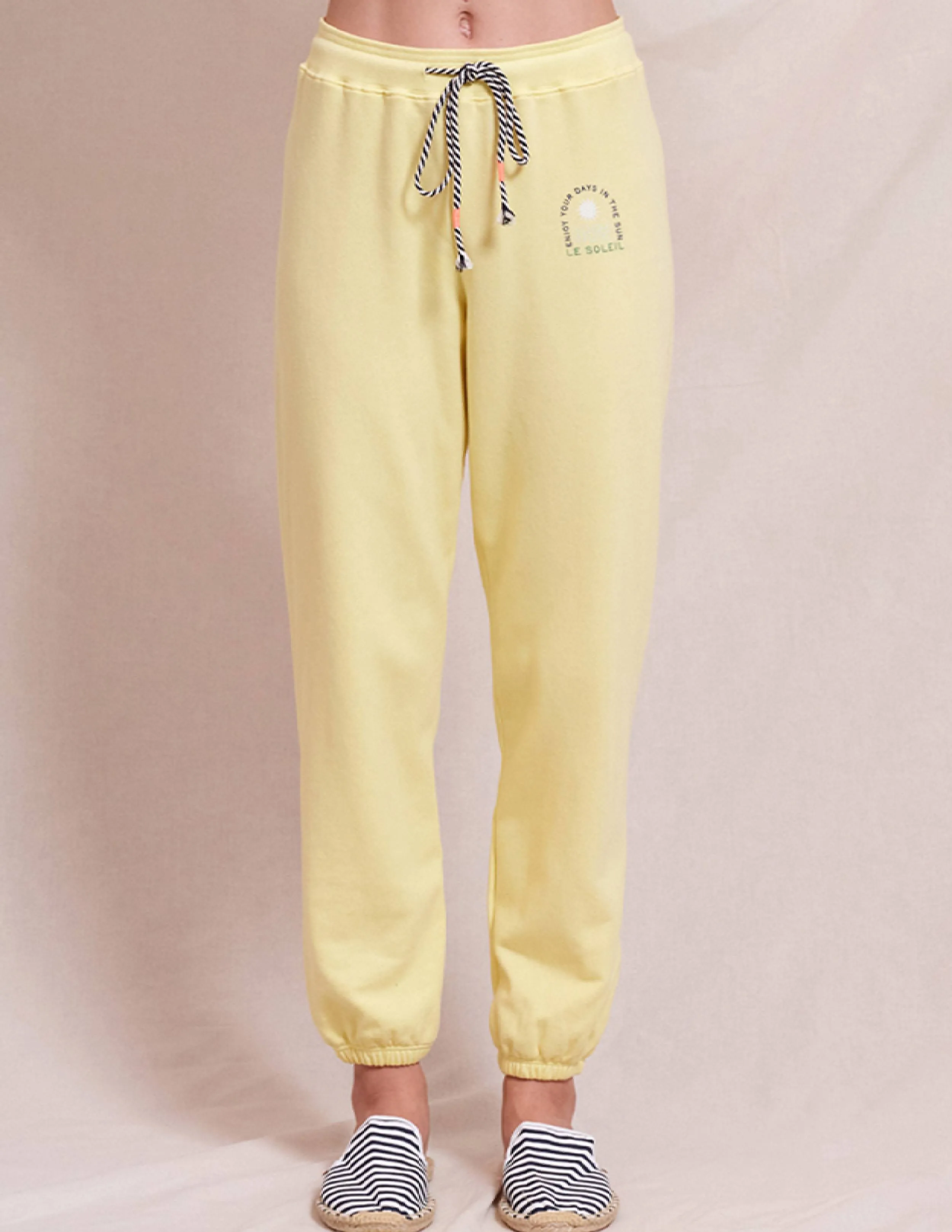 Women's Le Soleil Pullover Crew & Le Soleil Jogger Set in Sensible Yellow sold by Sundry product image thumbnail 2