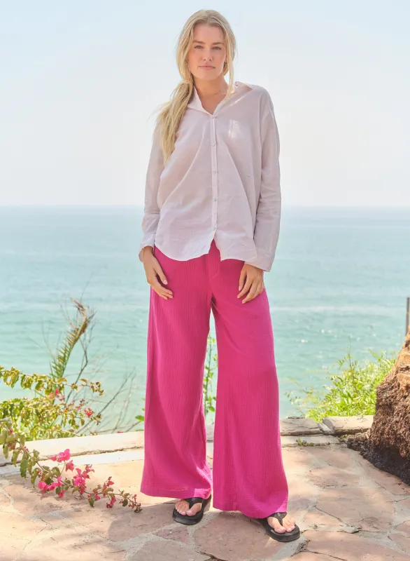 Sundry Destinations Oversized Shirt in Oyster made by Sundry