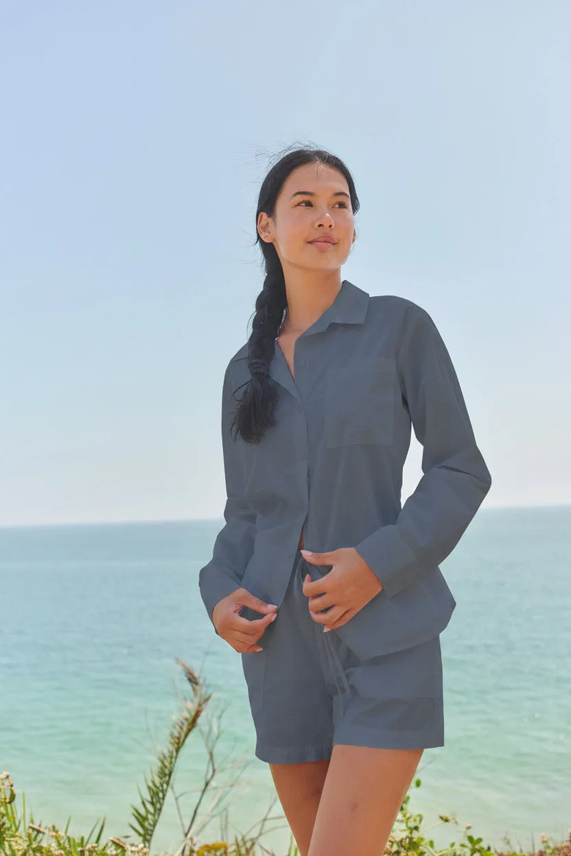 Sundry Classic Shirt in Vintage Navy sold by Sundry product image thumbnail 2