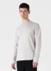 Men's Long Sleeve Heavyweight T-shirt in Putty sold by Sunspel