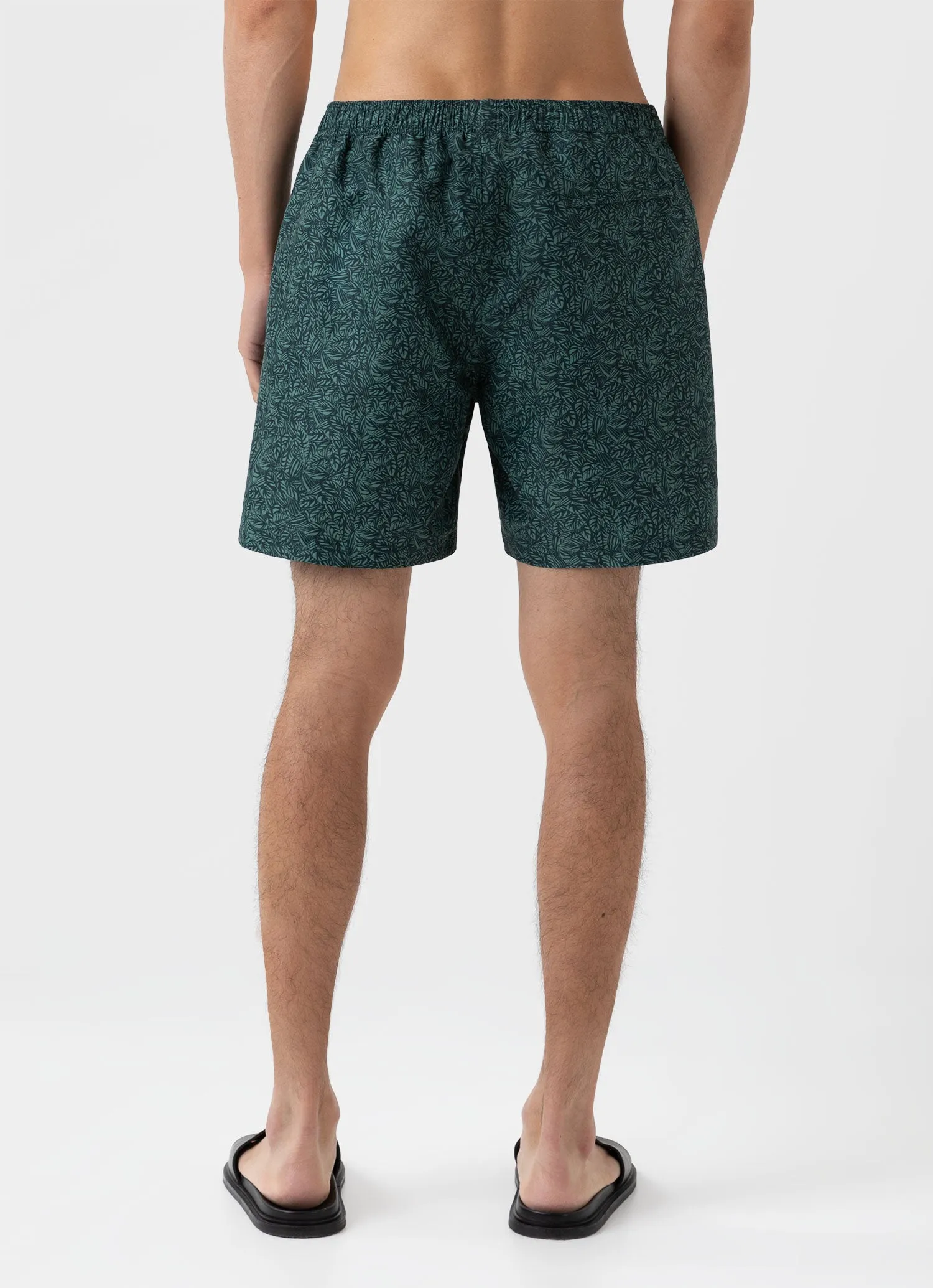 Men's Swimshort in Seaweed Tropics Print sold by Sunspel product image thumbnail 4