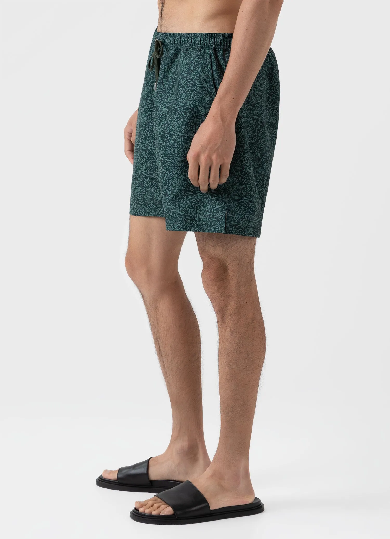 Men's Swimshort in Seaweed Tropics Print sold by Sunspel product image thumbnail 5