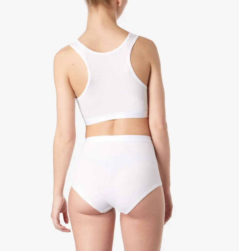 Women's Gym Pant in White sold by Sunspel
