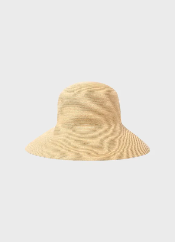 Sunspel and Kijima Takayuki Paper Hat in Natural made by Sunspel