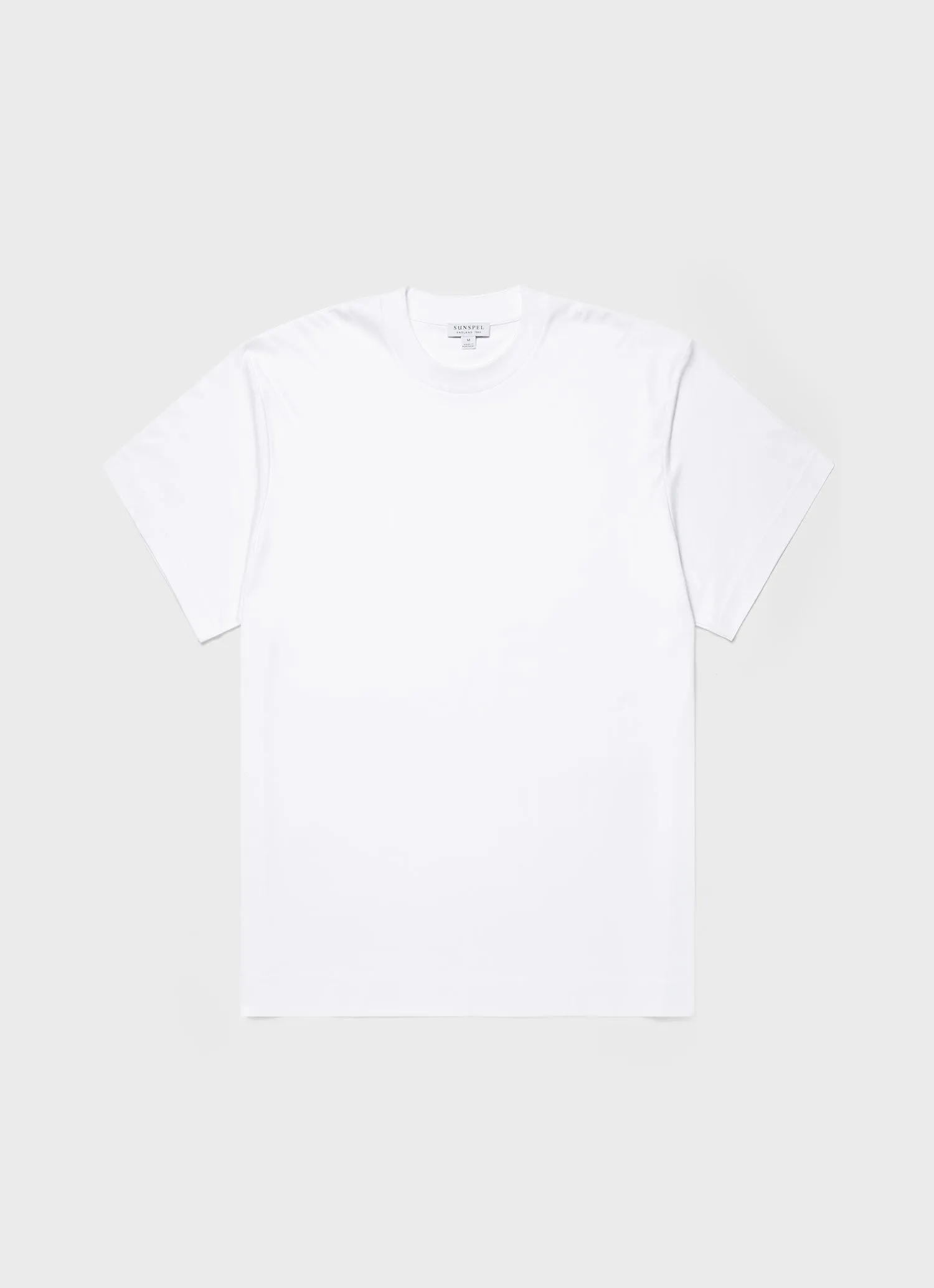 Men's Oversized Heavyweight T-shirt in White sold by Sunspel