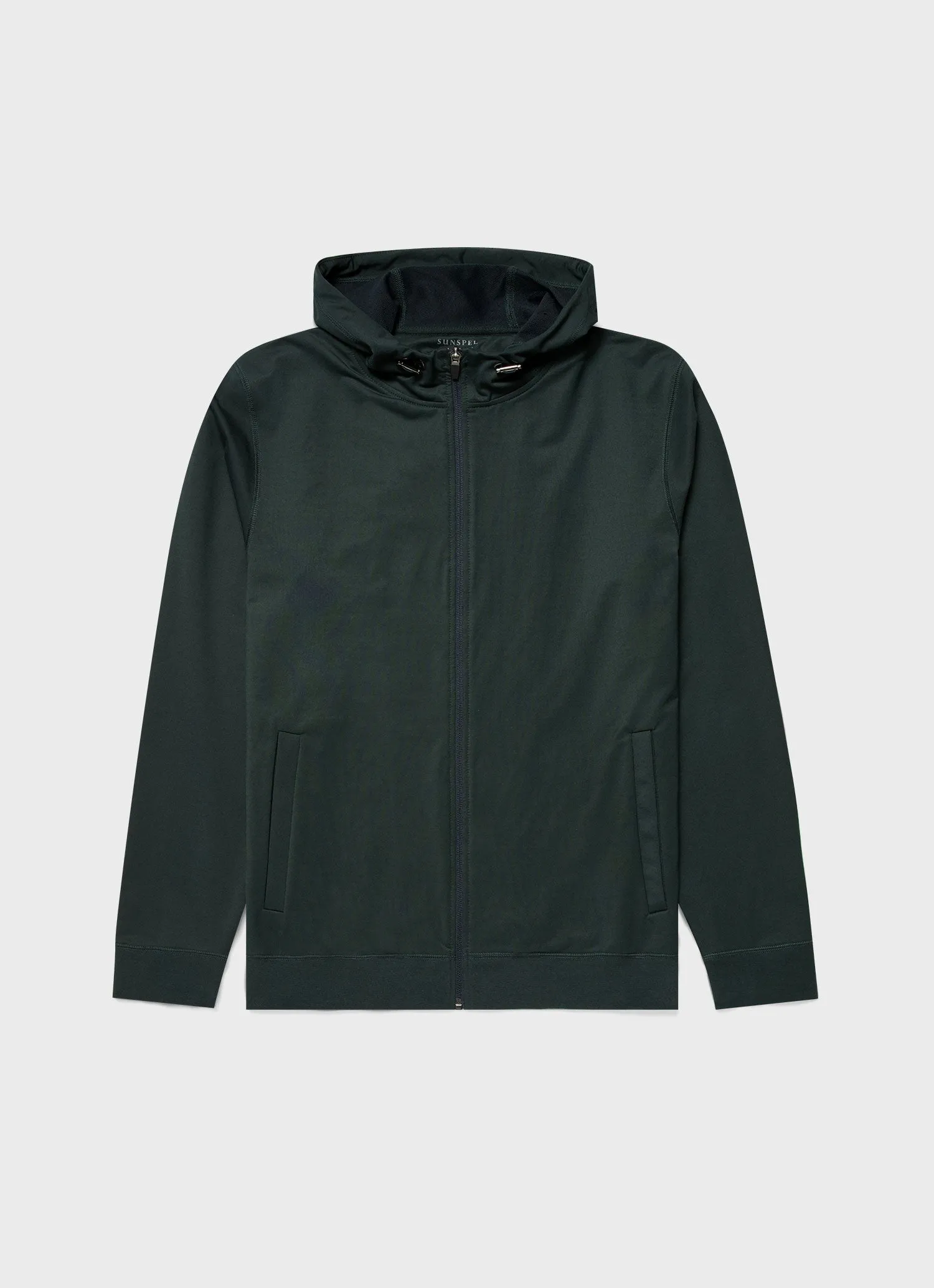 Men's DriRelease Active Hoody in Seaweed sold by Sunspel