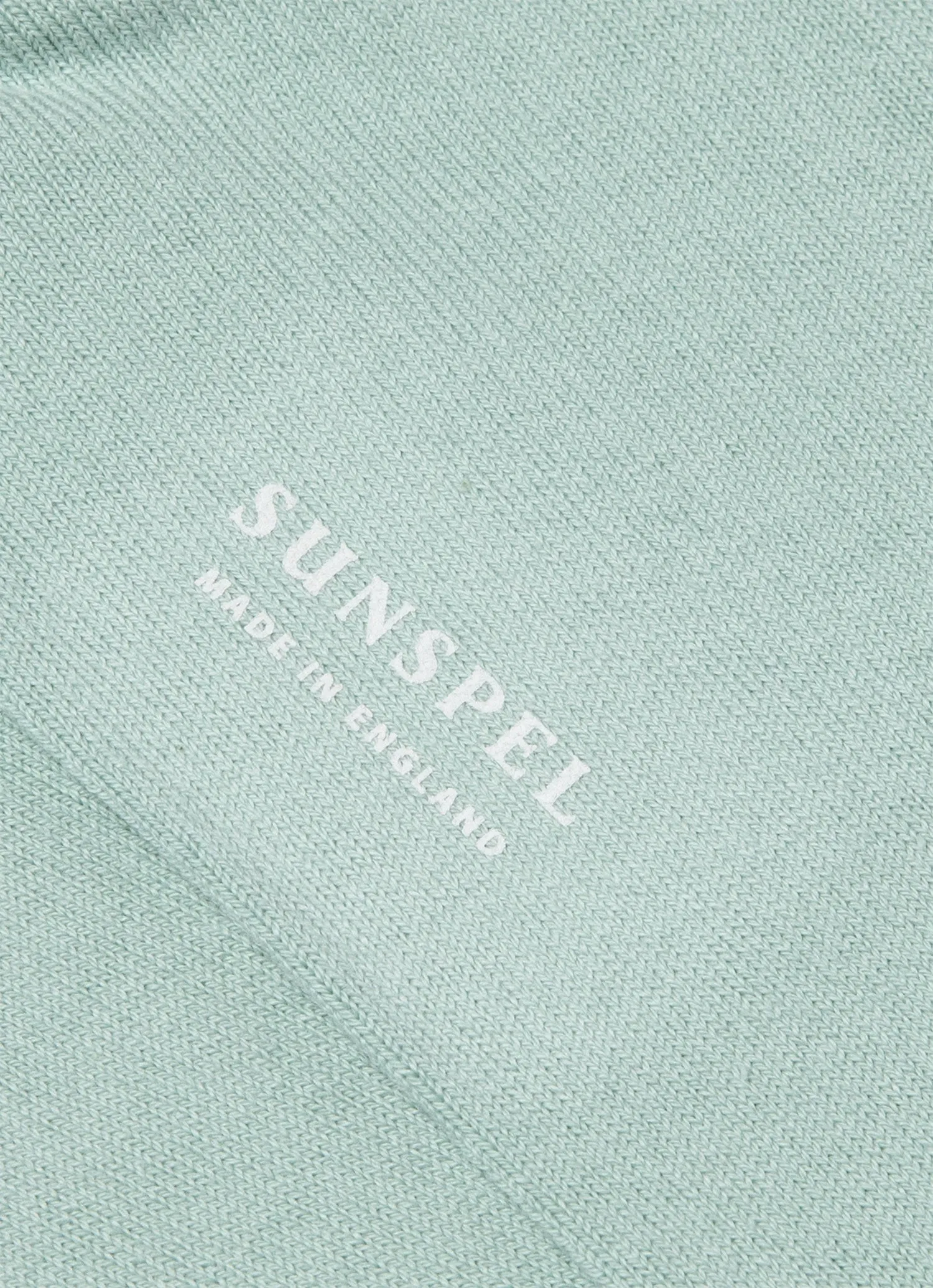 Men's Cotton Socks in Blue Sage sold by Sunspel product image thumbnail 2