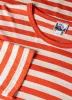 Men's Sunspel x Nigel Cabourn Long Sleeve T-shirt in Orange/Stone White sold by Sunspel