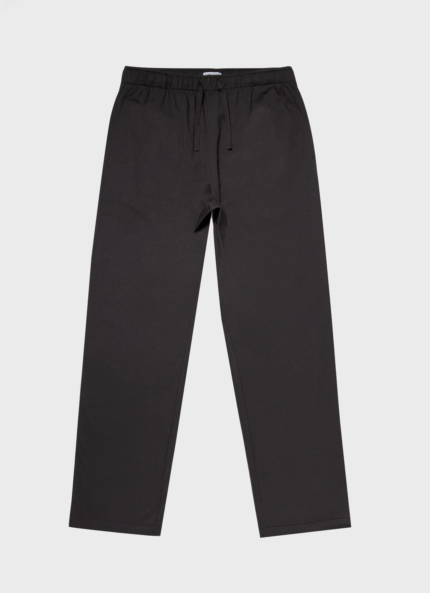Men's Cotton Modal Lounge Pant in Charcoal sold by Sunspel