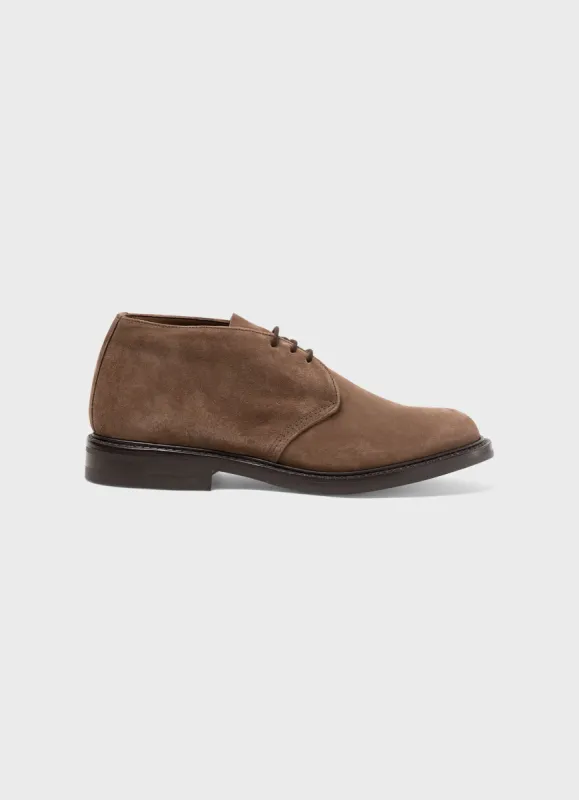 Men's Suede Ankle Boot in Light Brown sold by Sunspel