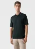 Men's Sea Island Cotton Polo Shirt in Seaweed sold by Sunspel
