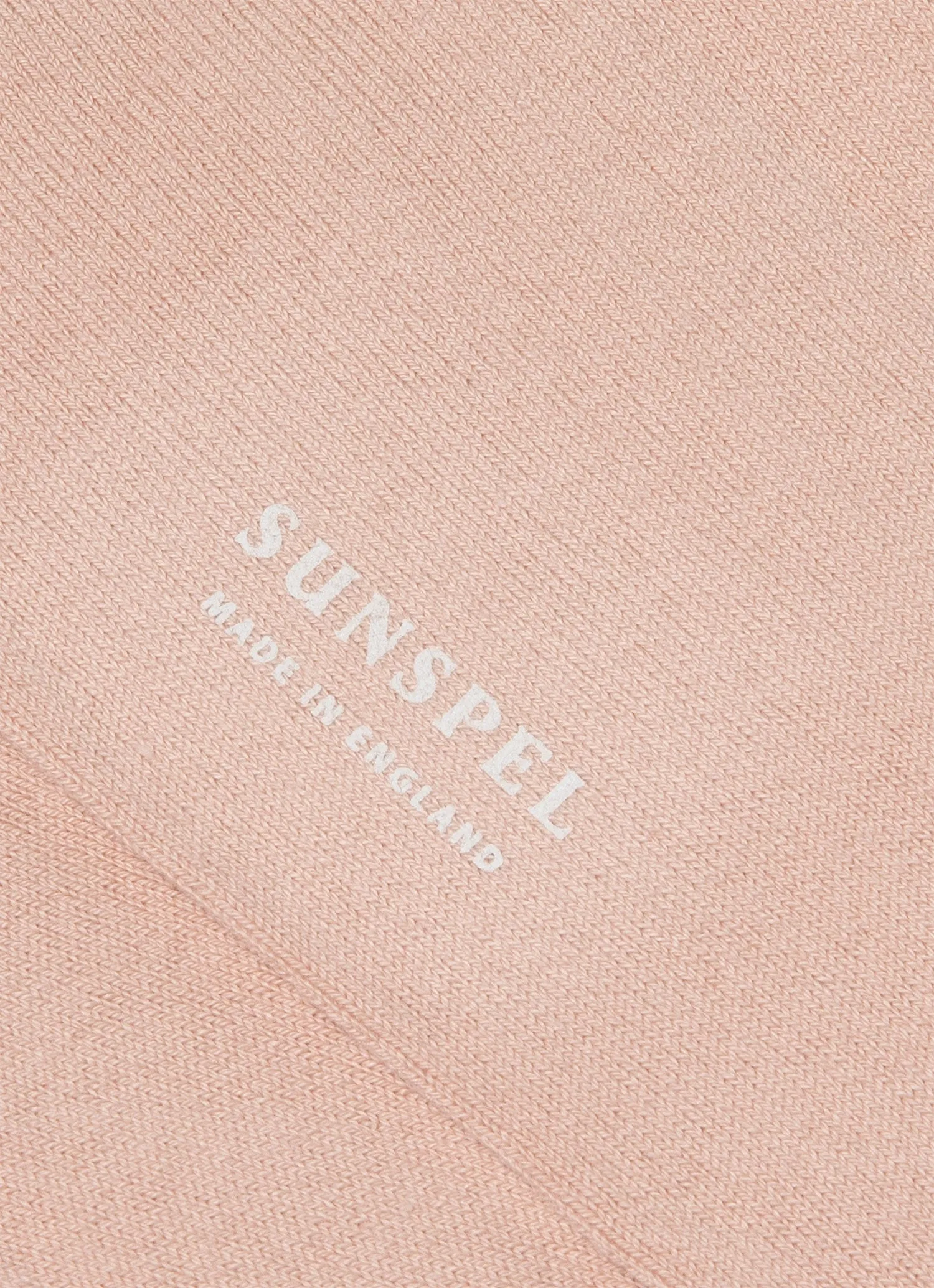 Men's Cotton Socks in Pale Pink sold by Sunspel product image thumbnail 2