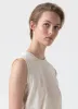 Women's Boyfit Tank in Undyed sold by Sunspel