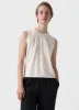 Women's Boyfit Tank in Undyed sold by Sunspel