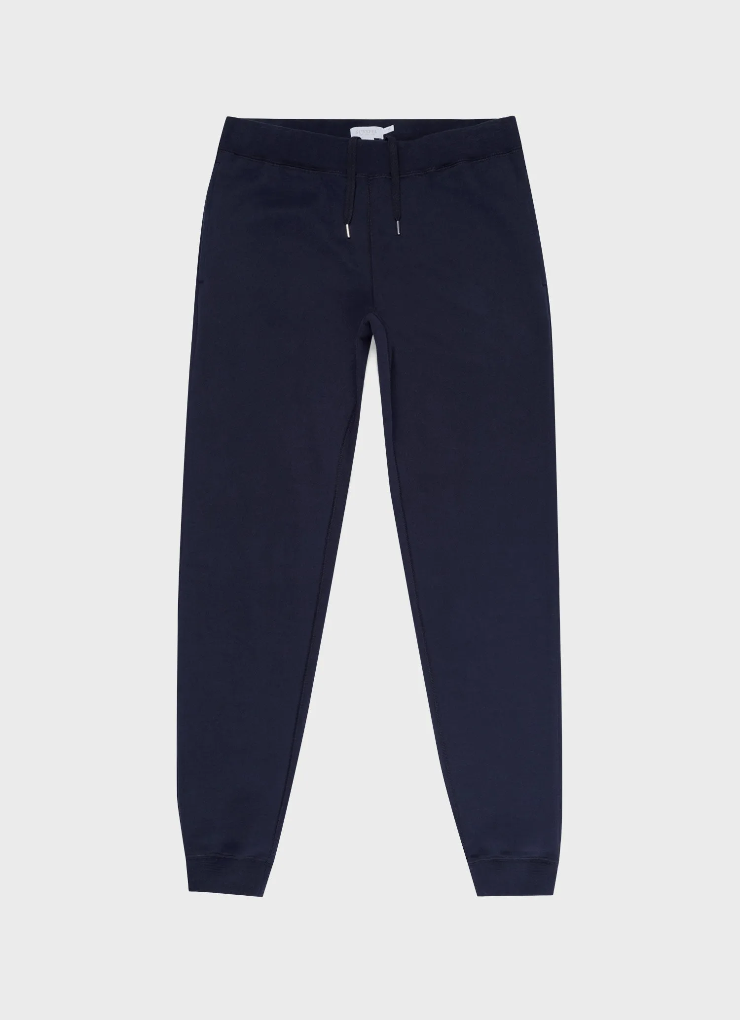 Men's Loopback Tracksuit in Navy sold by Sunspel product image thumbnail 5