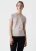 Women's Classic T-shirt in Light Sand sold by Sunspel