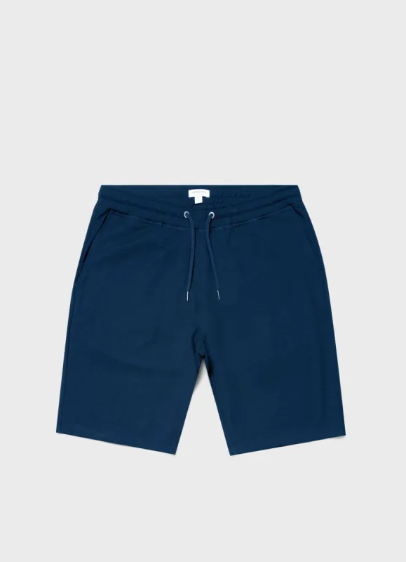 Men's DriRelease Active Shorts in Marine Blue sold by Sunspel