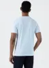 Men's Long Sleeve Waffle Henley in Navy sold by Sunspel
