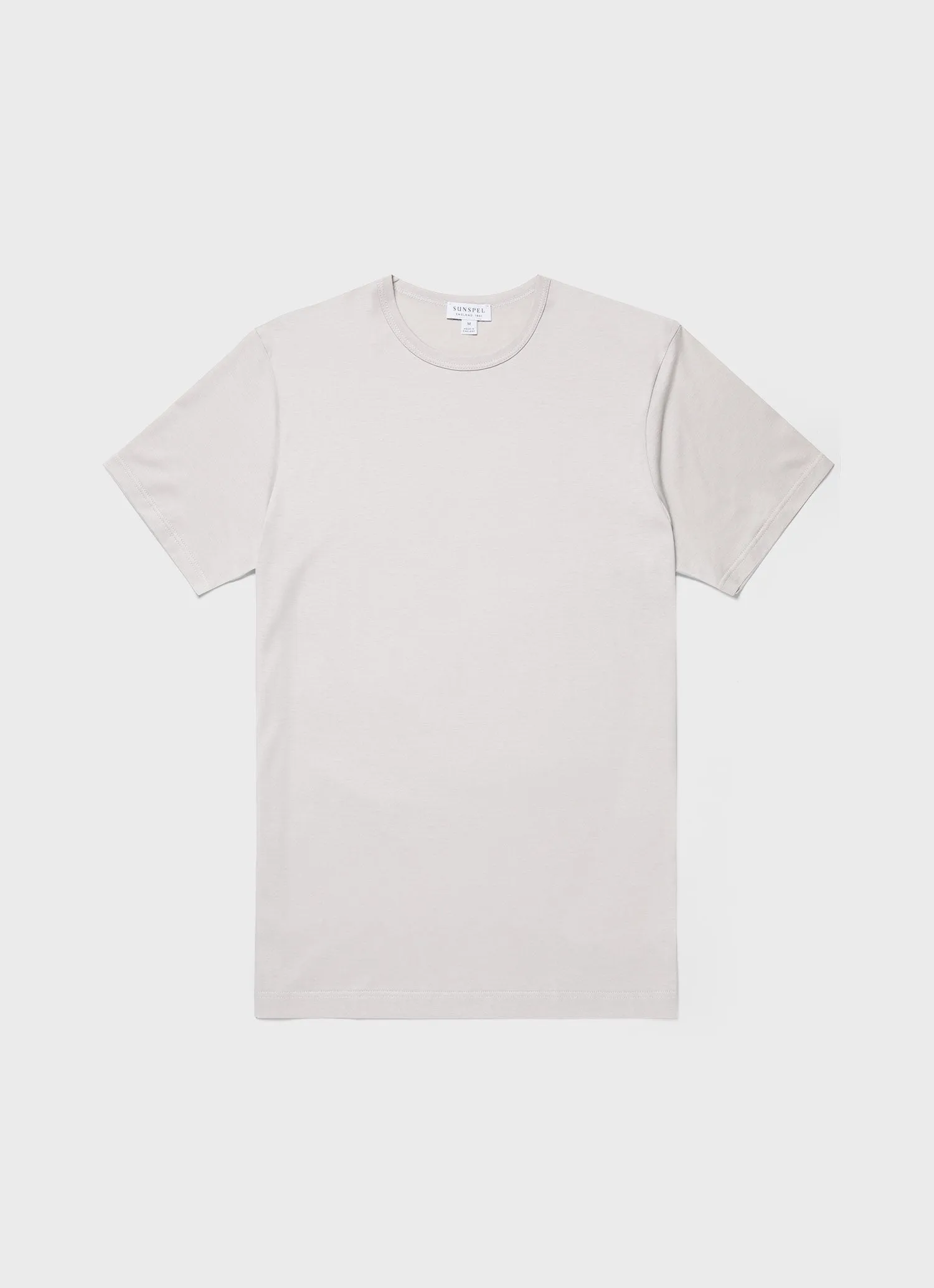 Men's Classic T-shirt in Putty sold by Sunspel