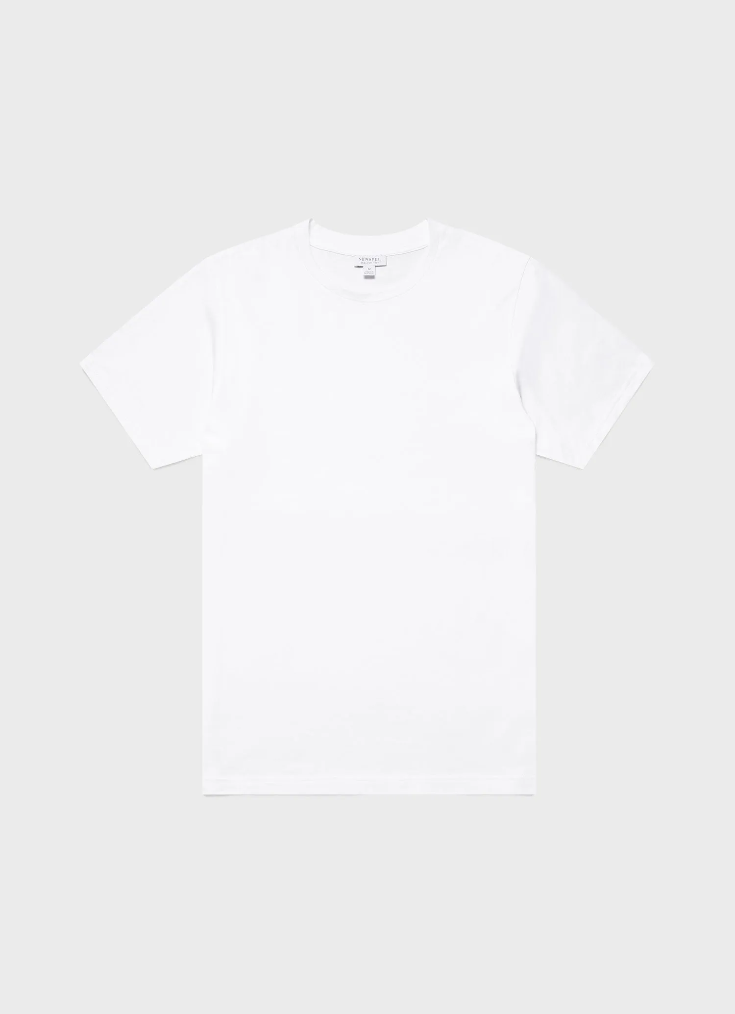 Men's Riviera T-shirt in White sold by Sunspel