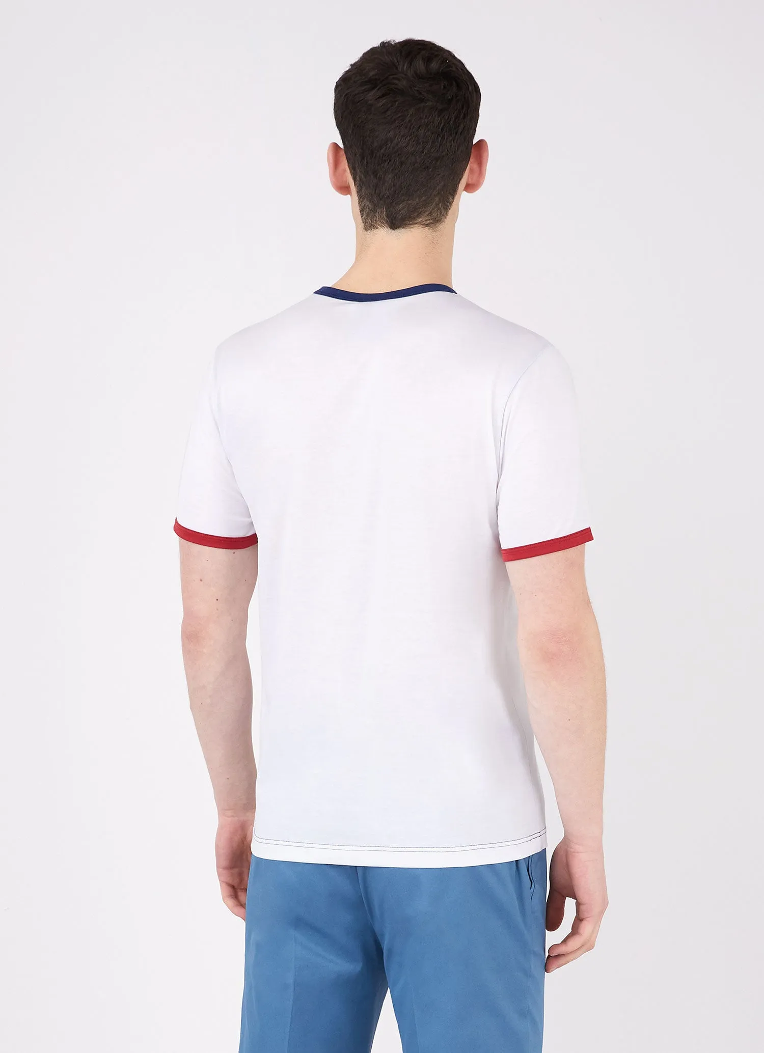 Men's Paul Weller T-shirt in White sold by Sunspel product image thumbnail 5