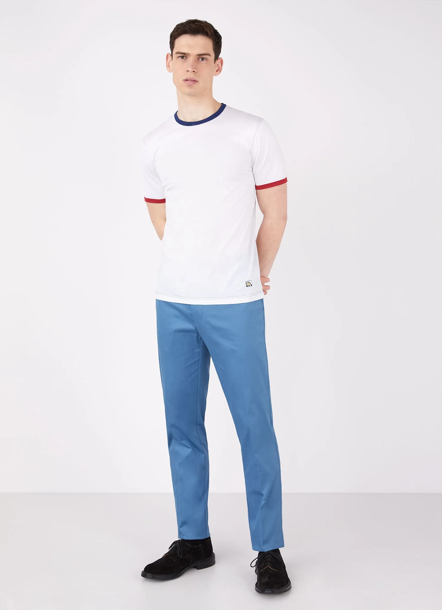 Men's Paul Weller T-shirt in White sold by Sunspel product image thumbnail 4
