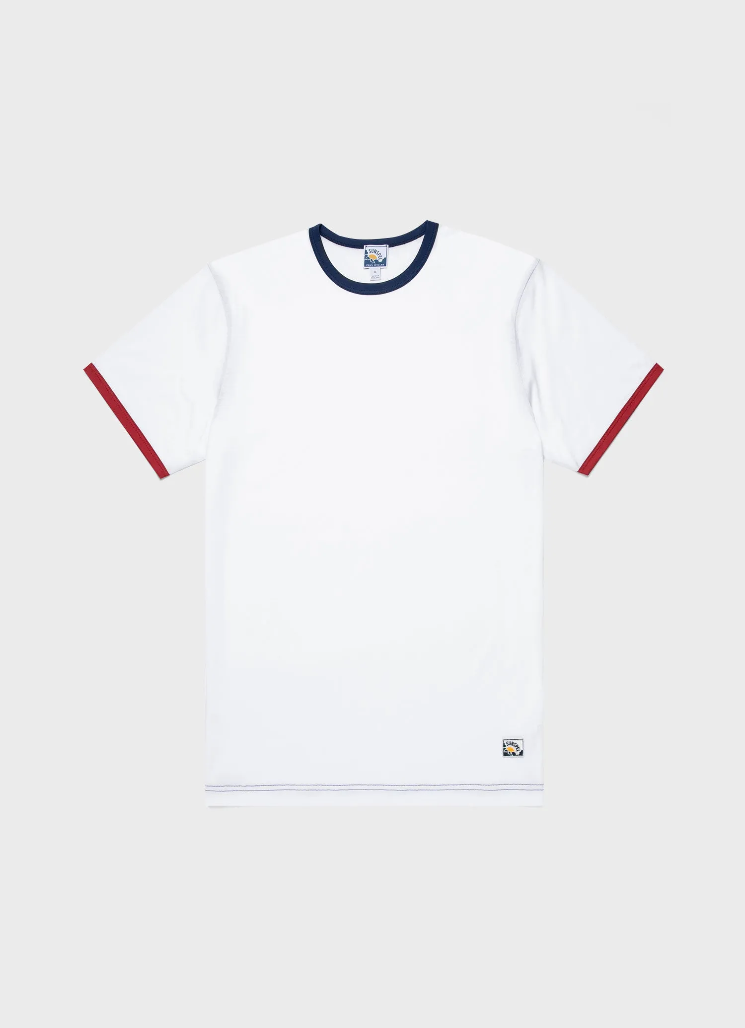 Men's Paul Weller T-shirt in White sold by Sunspel