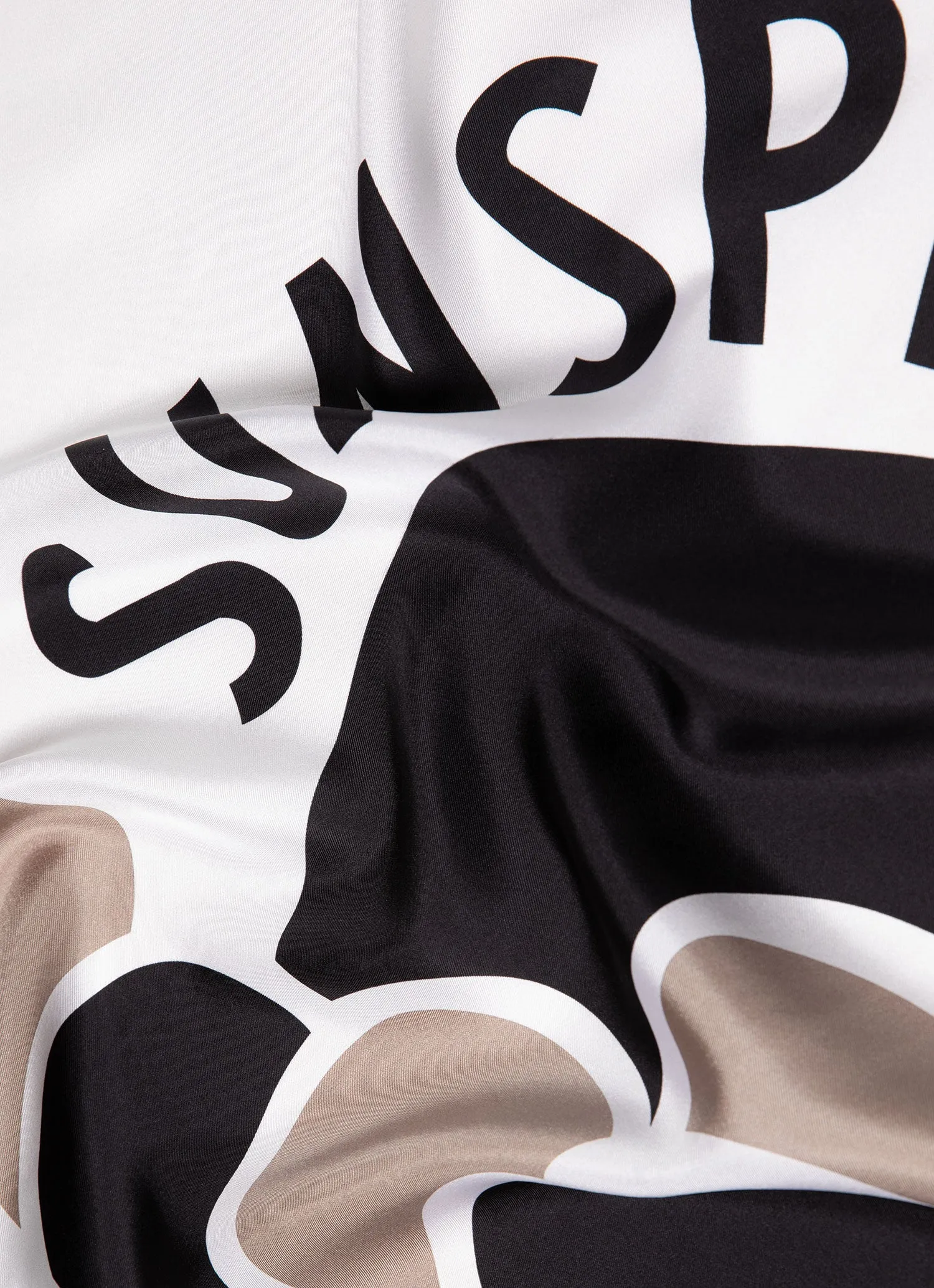 Women's Silk Scarf in Sandstone Archive Print sold by Sunspel product image thumbnail 3