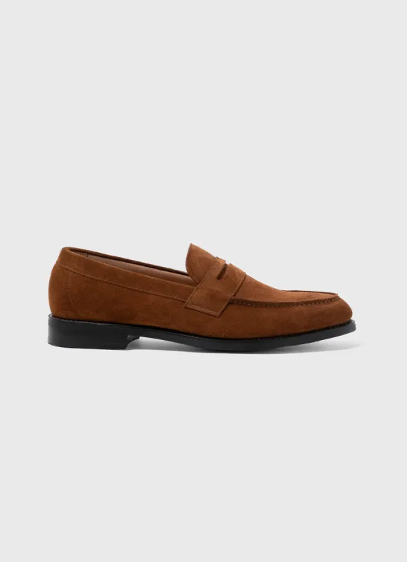 Men's Sunspel x Cheaney Loafer in Light Brown sold by Sunspel
