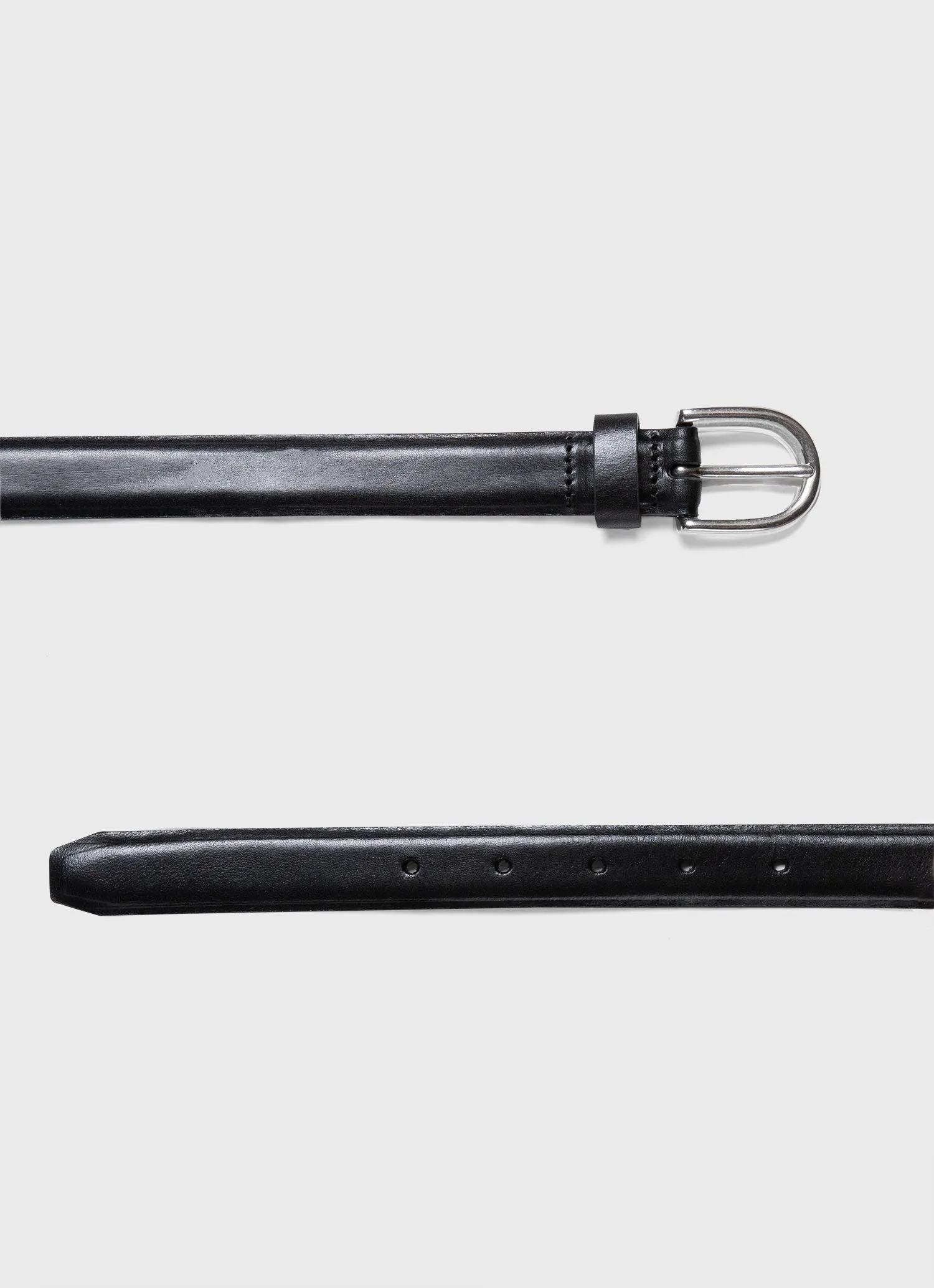 Women's Leather Belt in Black sold by Sunspel product image thumbnail 2