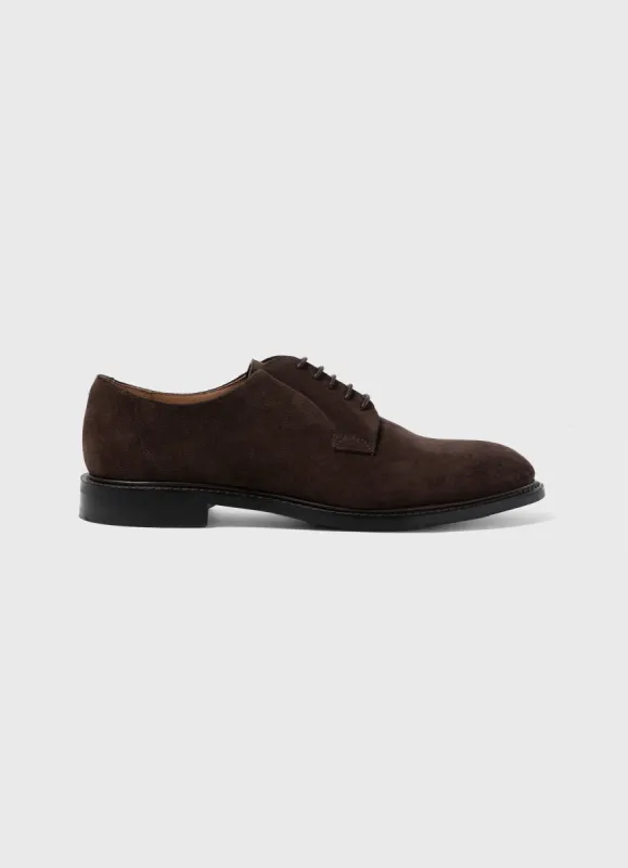 Men's Sunspel x Cheaney Derby in Brown sold by Sunspel