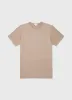Men's Classic T-shirt in Sandstone sold by Sunspel
