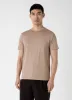 Men's Classic T-shirt in Sandstone sold by Sunspel