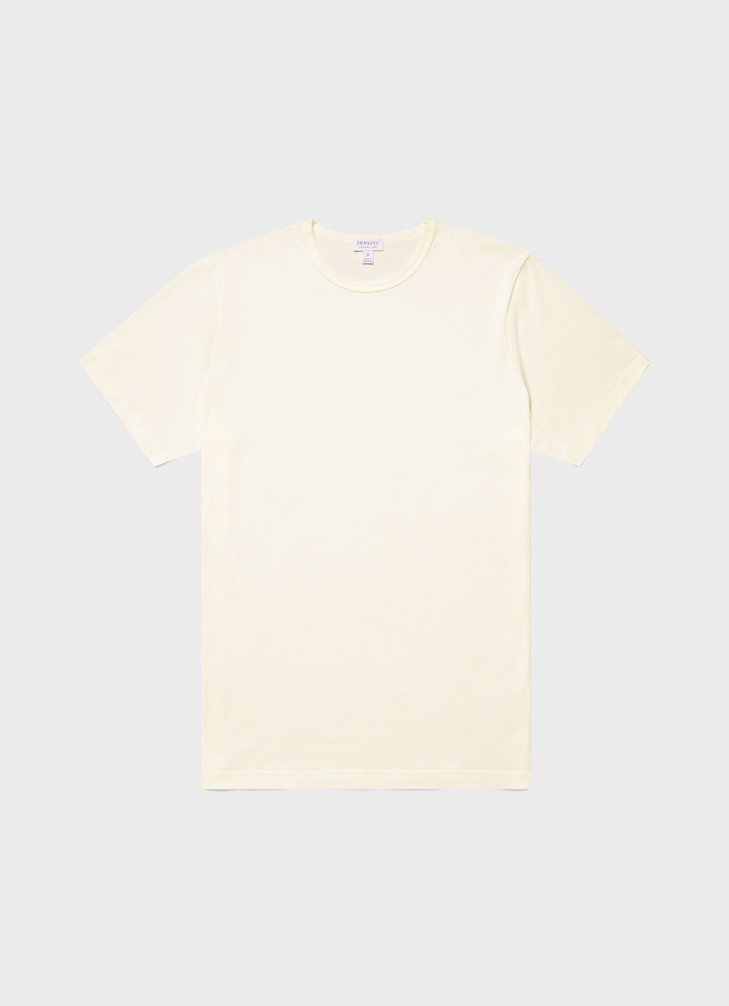 Men's Classic T-shirt in Archive White sold by Sunspel