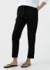 Women's Drawstring Tapered Trouser in Black sold by Sunspel