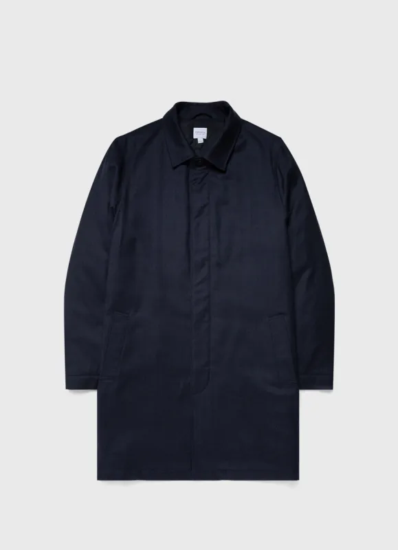 Engineered Garments Oversized Fireman Duffle Coat - Dark