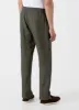 Men's Linen Drawstring Trouser in Light Khaki sold by Sunspel