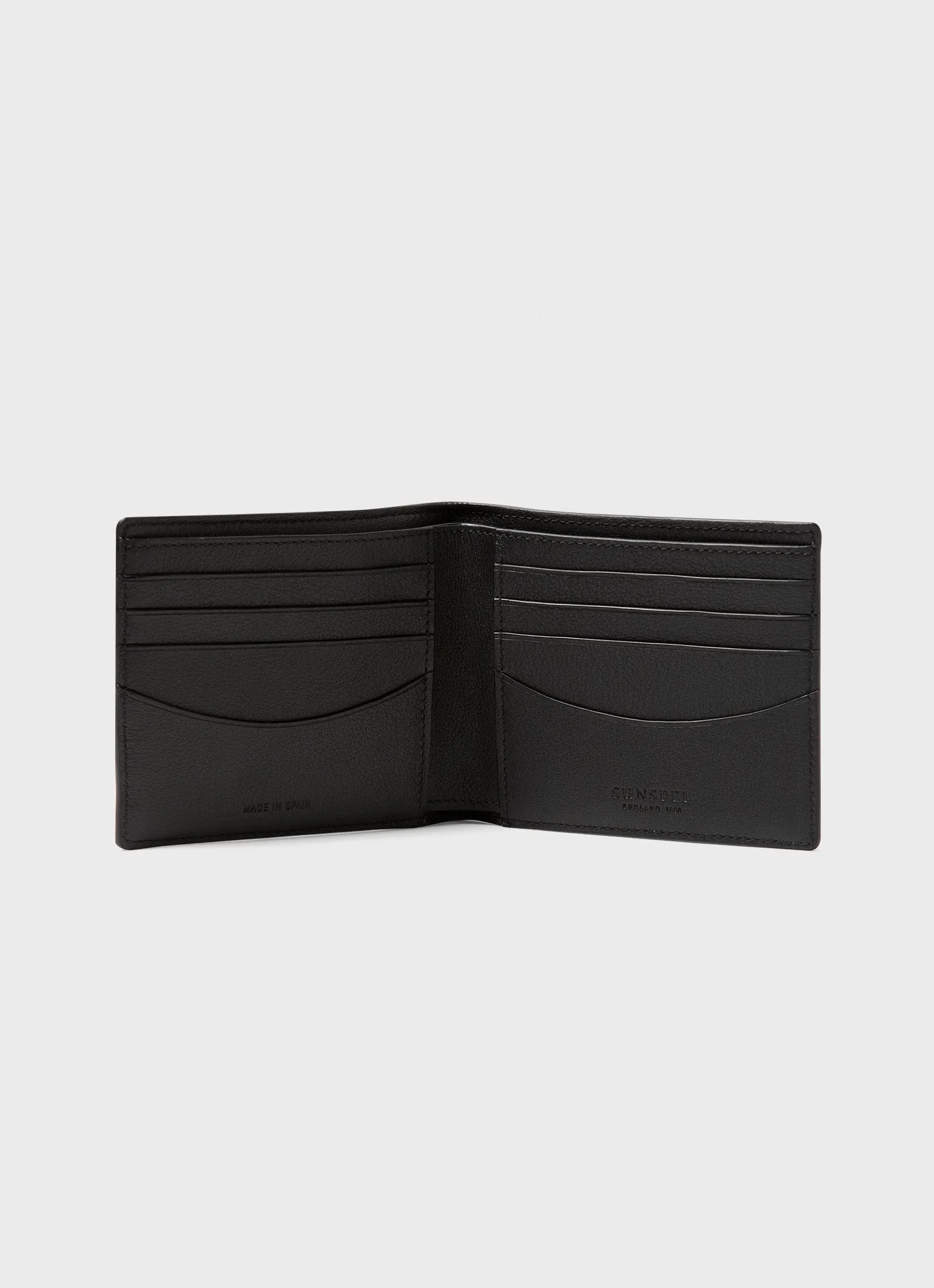 Bifold Wallet in Black sold by Sunspel product image thumbnail 2
