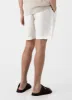 Men's Linen Drawstring Short in White sold by Sunspel