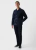 Men's 13oz Japanese Denim Jacket in Rinse Wash Denim sold by Sunspel