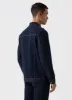 Men's 13oz Japanese Denim Jacket in Rinse Wash Denim sold by Sunspel