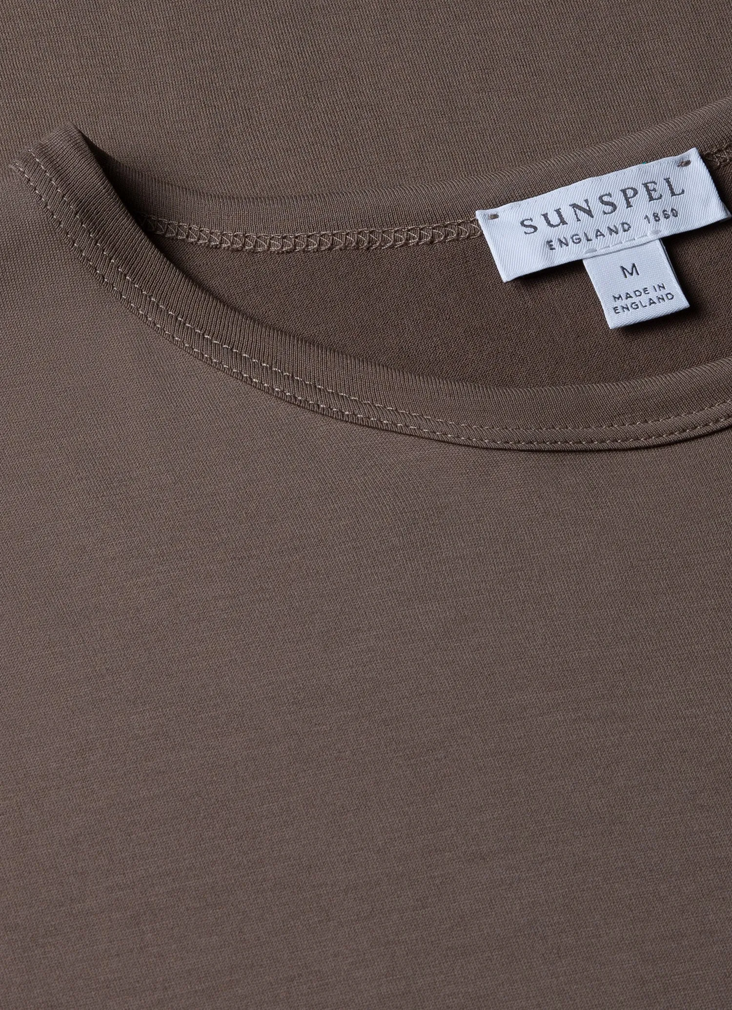 Men's Classic T-shirt in Cedar sold by Sunspel product image thumbnail 4