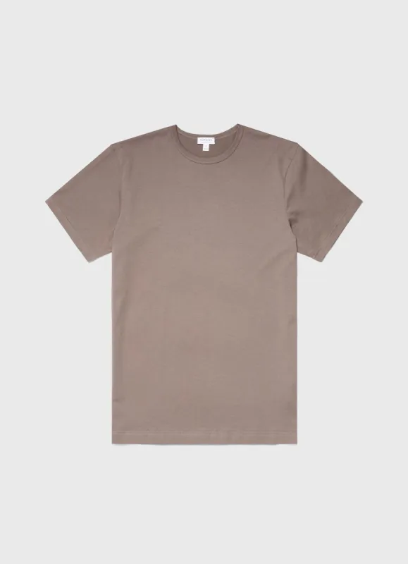 Men's Classic T-shirt in Cedar sold by Sunspel