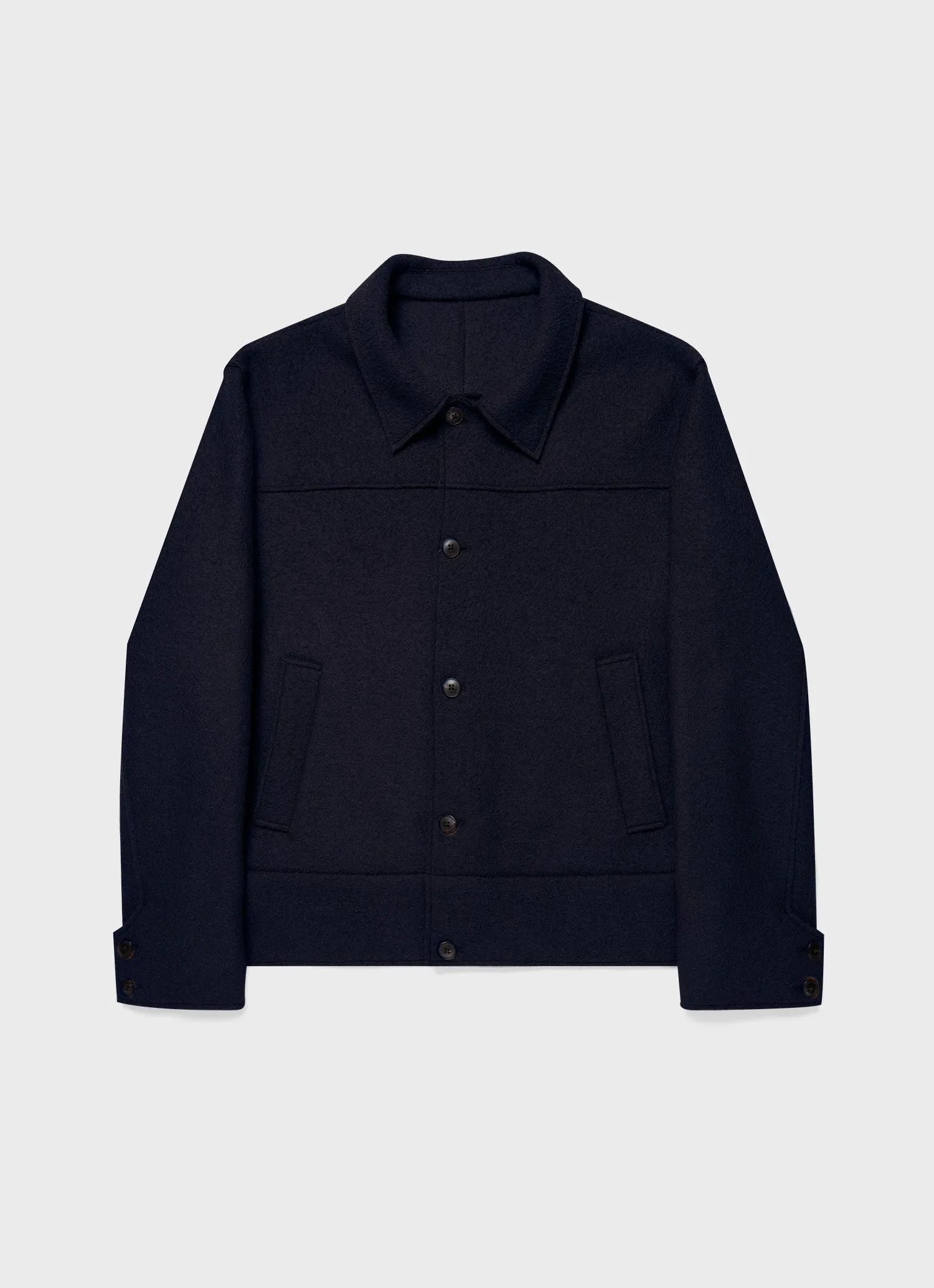 Men's Sunspel x Casely-Hayford Jacket in Navy sold by Sunspel