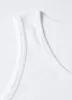 Men's Cellular Cotton Underwear Vest in White sold by Sunspel