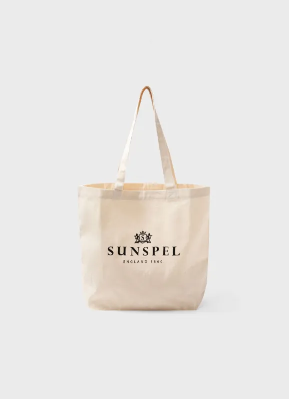 Tote Bag in Off White sold by Sunspel